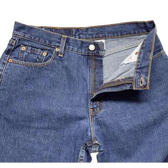 Vintage Levi's 560 Loose Fit Straight Leg Women's High Rise Jeans Size 12M - Picture 7 of 10